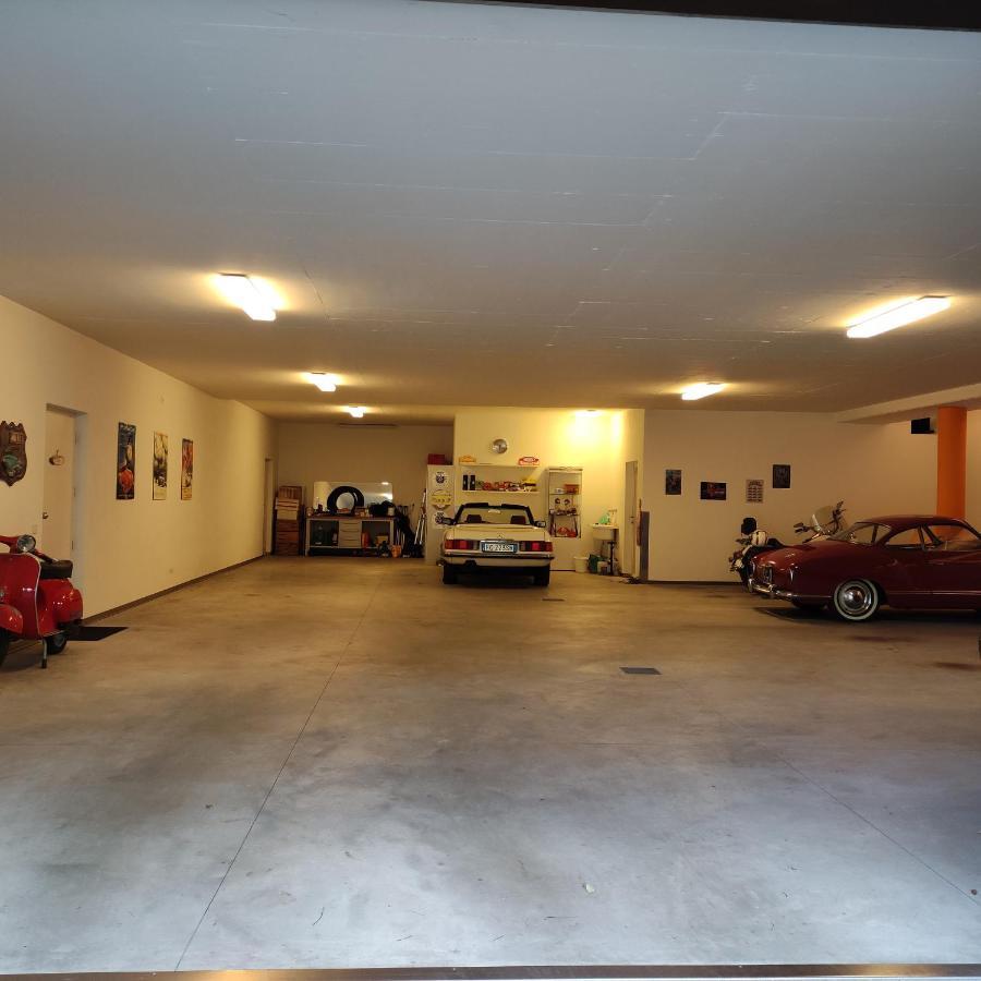 Ruhige Ferienwohnung Mit Garten Und Garage In Privatvilla Марленго Экстерьер фото